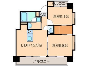 ア－デン泉プレミアの物件間取画像